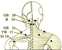 Pressure Points on Shoulder